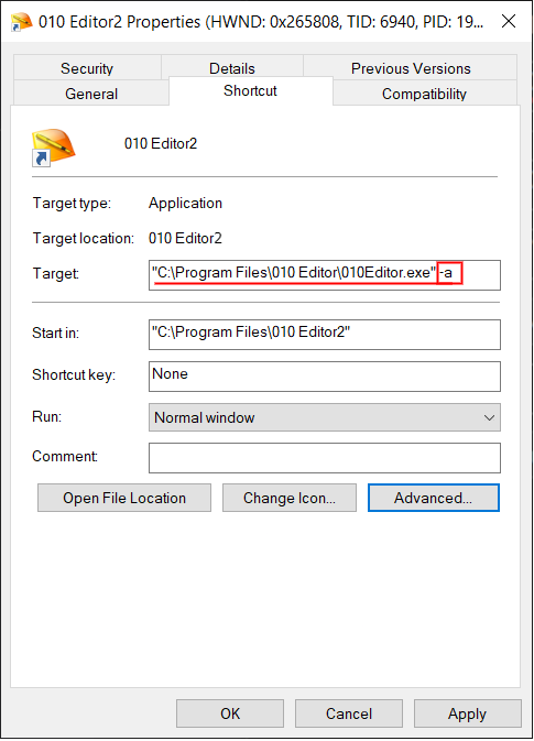 Shell Link (.lnk) Binary Dosya Formatı | P4WN3R
